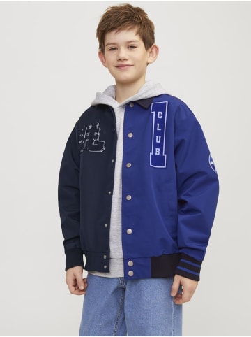 JACK & JONES Junior Baseballjacke in Mazarine Blue