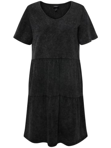 Ulla Popken Jerseykleid in schwarz