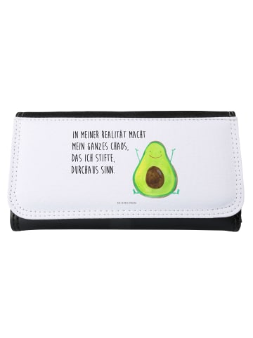 Mr. & Mrs. Panda Portemonnaie für Damen Avocado Glücklich mit Sp... in Weiß