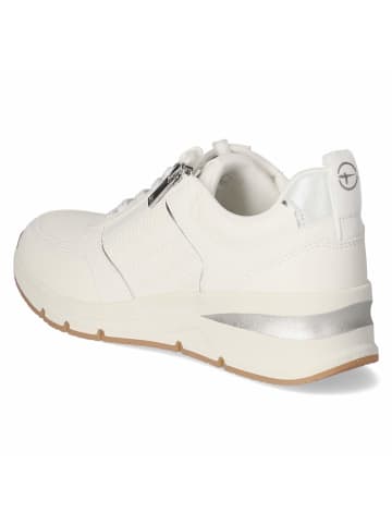 Tamaris Schnürhalbschuh in weiß