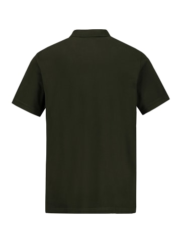 JP1880 Poloshirt in dunkle olive