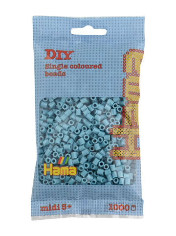 Hama Beutel mit 1000 Midi-Bügelperlen türkis - ab 5 Jahren