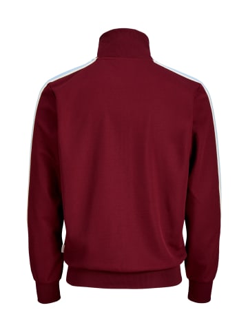 JACK & JONES Junior Sweatjacke 'Cotedazur' in rot
