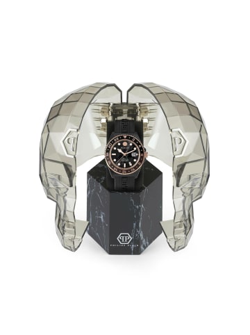 Philipp Plein Analoguhr für Herren in Schwarz