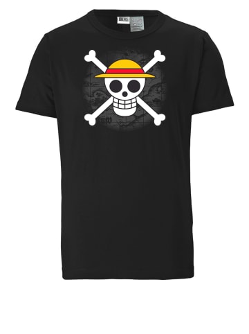 Logoshirt T-Shirt One Piece - Skull in schwarz
