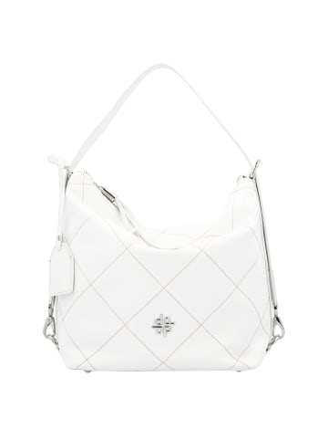 PICARD Aurelie - Schultertasche 34 cm Rindleder in white lily