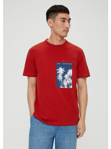 s.Oliver T-Shirt kurzarm in Rot