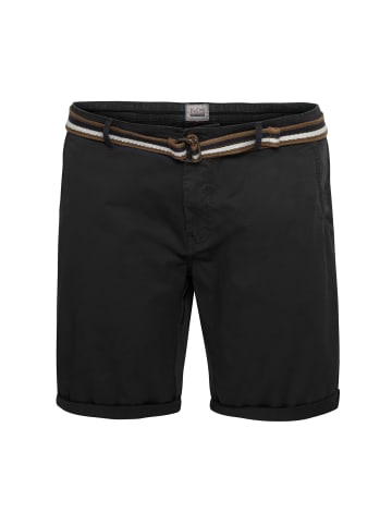 Chinoshorts Big & Tall Bruno in Nachtschwarz