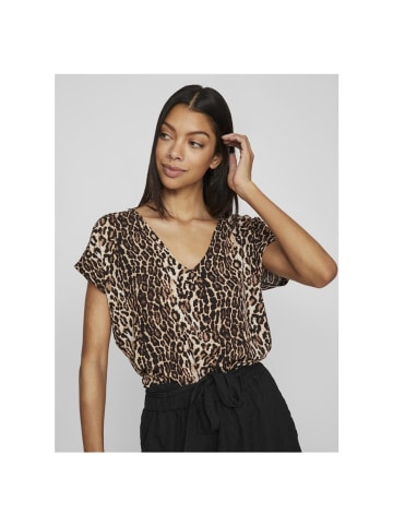 Vila T-Shirt in Black