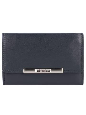 Esquire Helena Schlüsseletui Leder 10 cm blau