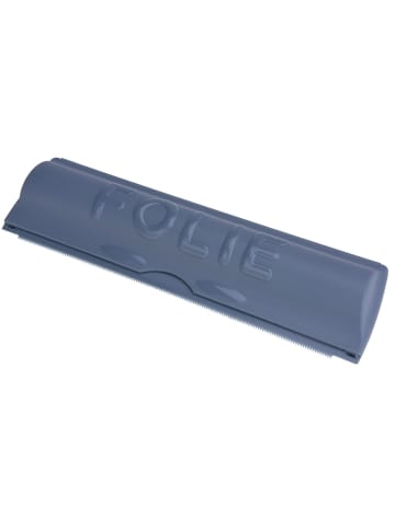 Home&Styling Collection Lebensmittelfolienspender aus Kunststoff in Blau, 8,8 x 5,5 x 33,5 cm