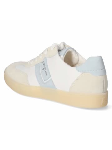 Paul Green Schnürhalbschuh in weiss-kombi