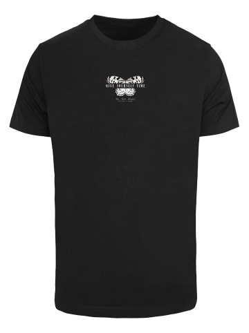 Mister Tee Mister Tee Herren Give Yourself Time Tee in black