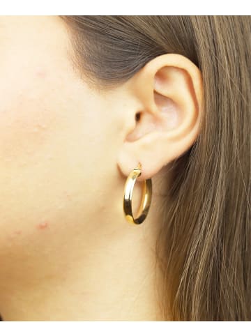 Diamant L'éternel Ohrringe aus 375 Gelbgold