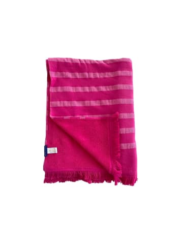 Le Comptoir de la Plage Hamamtuch "Alanya" in Pink (L)180 x (B)150 cm