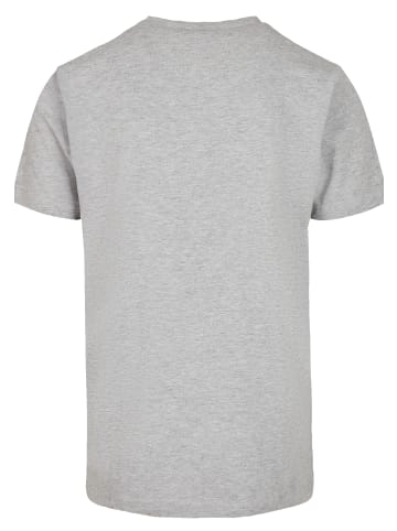 F4NT4STIC T-Shirt Partner In Crime Valentinstag Partner Design in grau meliert