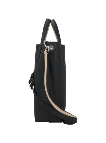 Lacoste Anna Handtasche mit Wendefunktion 22 cm noir crema