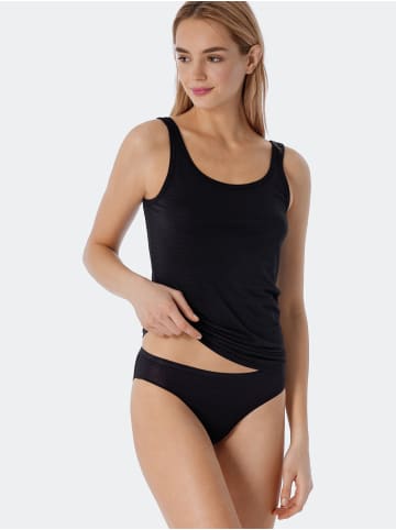 Schiesser Trägertop (Tops) 2er-Pack Modal Essentials in Schwarz