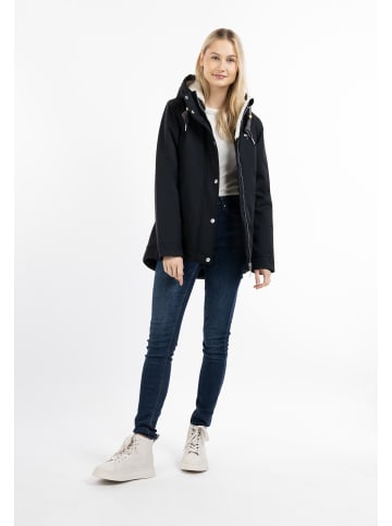 Schmuddelwedda Damen Winterjacke Aus Recyceltem Polyester in Schwarz