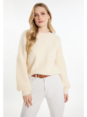 DreiMaster Damen Strickpullover in Creme
