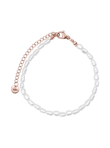 Steel_Art Perlenarmband für Damen Maila rose goldfarben in rosegoldfarben