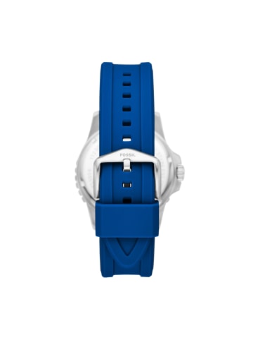 Fossil Armbanduhr in blau