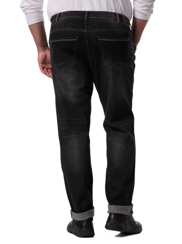 Men Plus Jeanshose in black