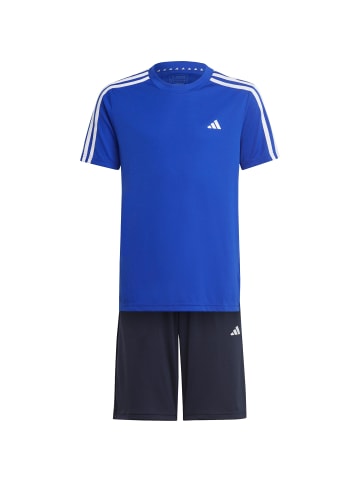 adidas Performance Trainingsanzug in lucid blue-white