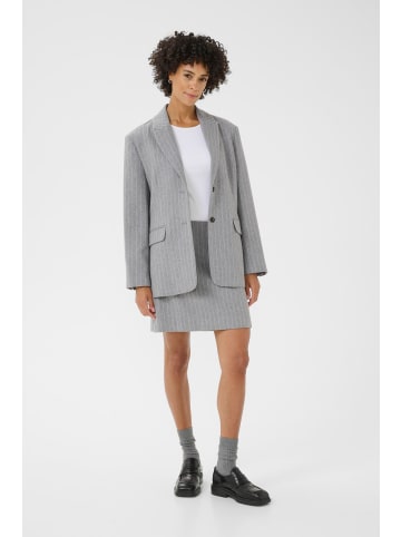 PART TWO Rock SissaPW A-shape in Medium Grey Pinstripe