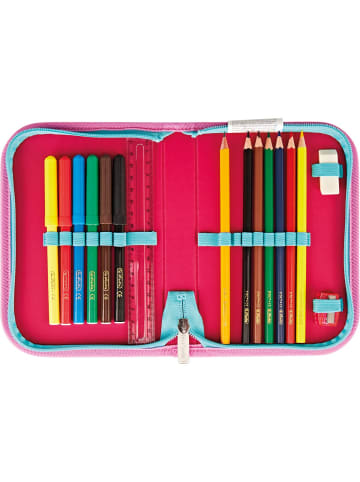 Herlitz Schulranzen SoftLight Plus Polyesther 280x380x230mm Greenline Pink ...