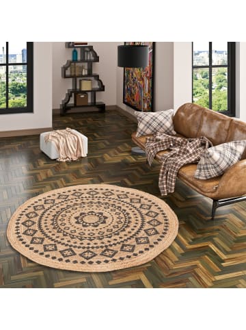 Pergamon Jute Teppich Nele in beige