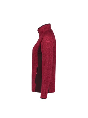 Icepeak Strickfleecejacke Bleeker Midlayer in lila