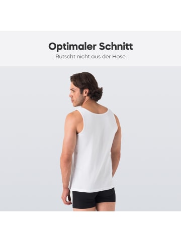 Barrio 13 3er Pack: Tank Top in weiß