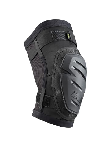 IXS HACK RACE KNEE GUARD in Schwarz