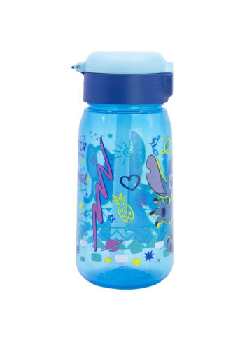 Lilo & Stitch Trinkflasche 510ml Kinderflasche mit Trinkhalm