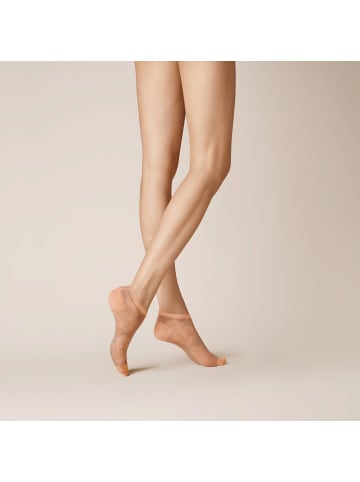 Kunert Sneakersocken Brocade Fashion in bronze