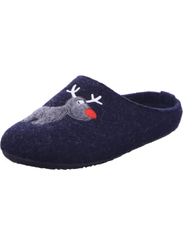 Scandi Pantoffel in blau