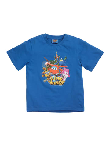 ONOMATO! T-Shirt kurzarm Super Wings in Blau