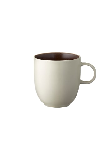 Studio Round Becher North in Matte white/Matte bark