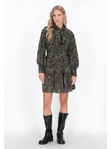 DreiMaster Women Dress in black flower