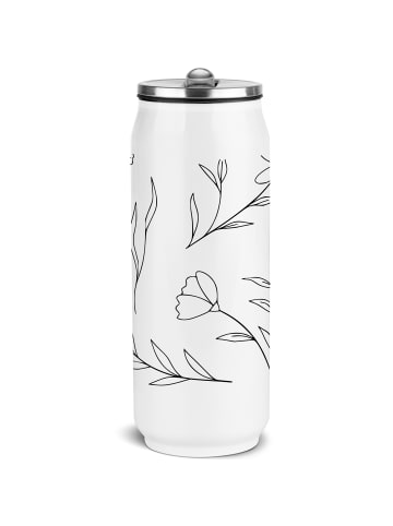 Mr. & Mrs. Panda Getränkedose Sommergedanken Design ohne Spruch in Weiß