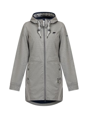 Schmuddelwedda Damen Funktionsjacke in Grau Melange Marine
