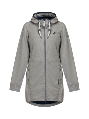 Schmuddelwedda Funktionsjacke in Grau Melange Marine