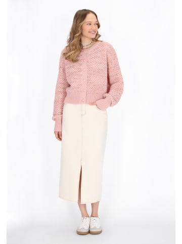 myMo Women Cardigan in pink melange