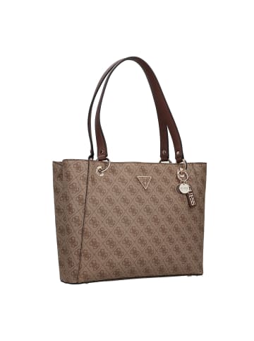 Guess Noelle Shopper Tasche 37 cm in latte logo-brown