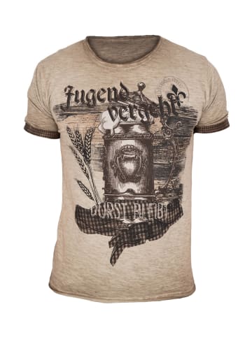 Hangowear T-Shirt DURST-BLEIBT in grau