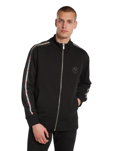 Carlo Colucci Sweatjacke D'Agostino in Schwarz