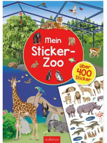 ars edition Papeterie/PBS - Mein Sticker-Zoo