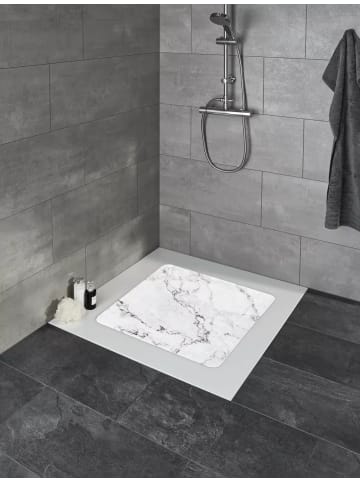 Kleine Wolke Duscheinlage Marble in anthrazit