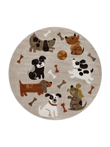 Teppich "Rocky & Friends" in Sand Beige Meliert/Braun